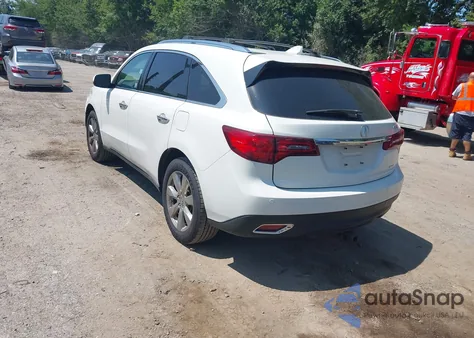 2014 Acura Mdx Advance Pkg W/Entertainment Pkg from USA, damaged, VIN 5FRYD4H81EB043777